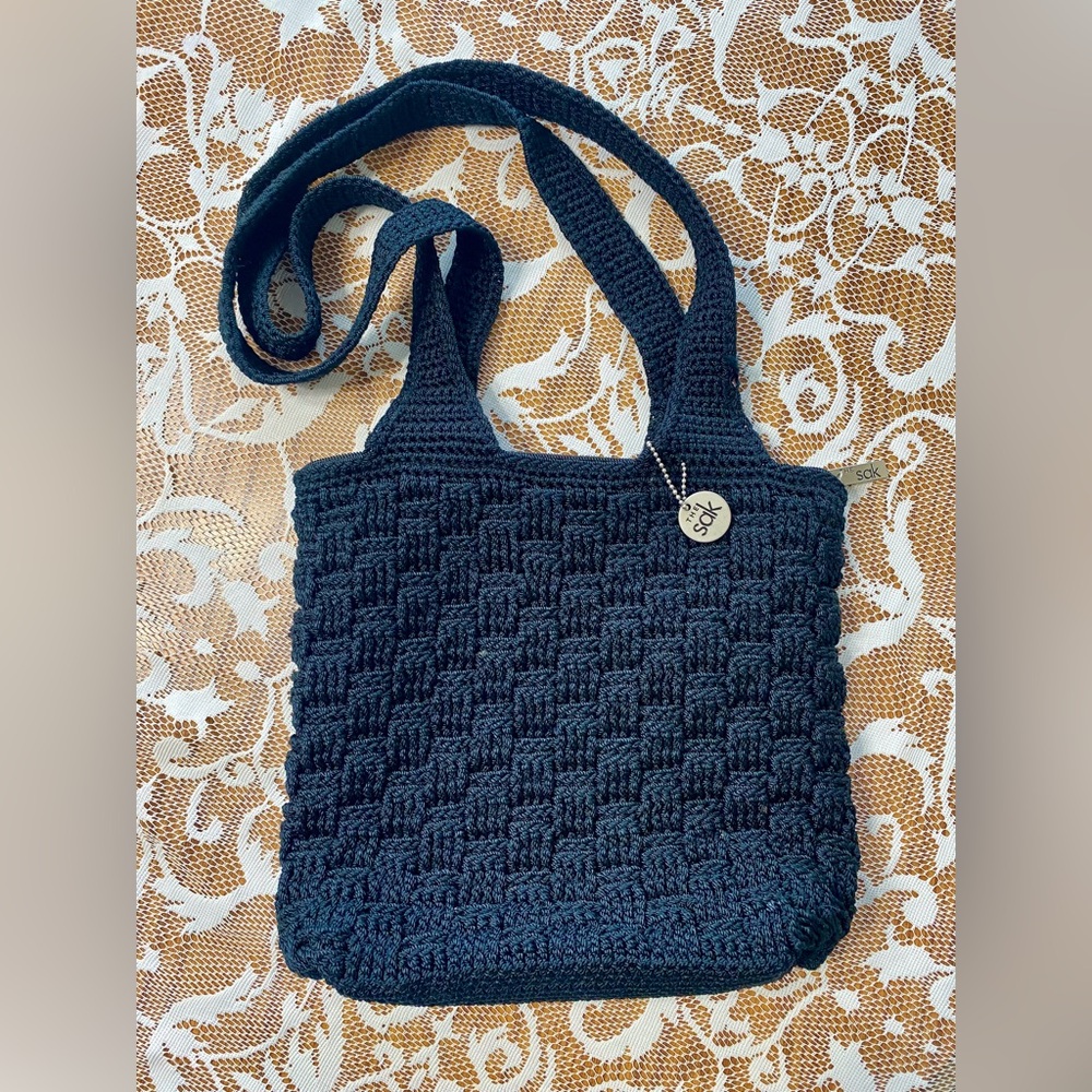 The Sak Woven Black Purse
